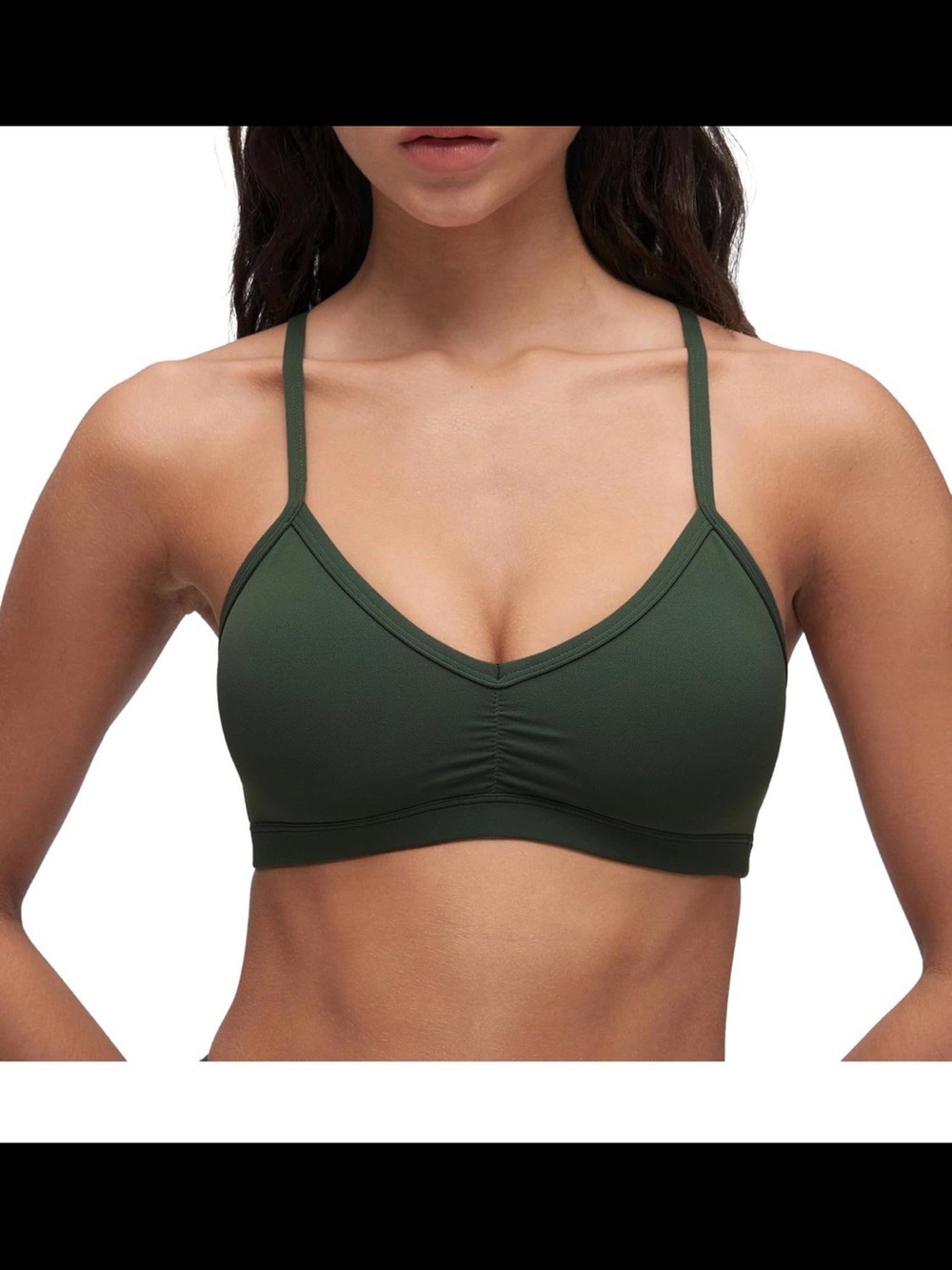 Everyday Wireless Bralette - Olive Green